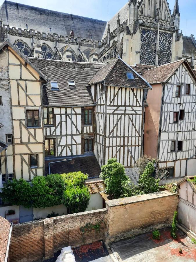 La Marmotte De La Cathedrale - Calme - Jardin Apartment Troyes Exterior foto