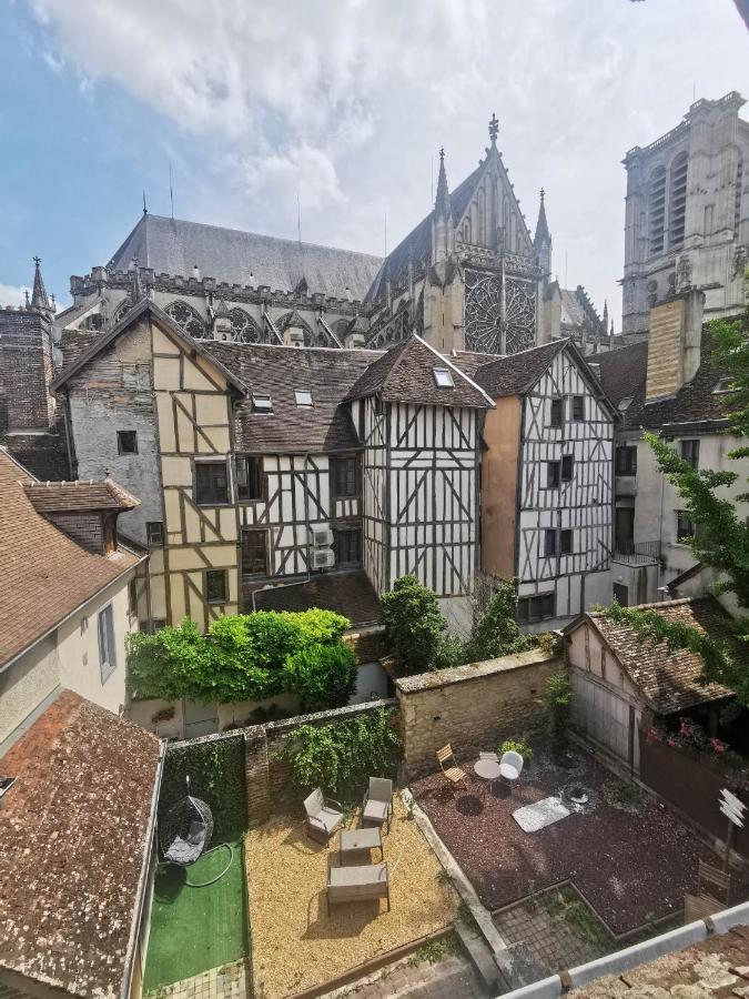 La Marmotte De La Cathedrale - Calme - Jardin Apartment Troyes Exterior foto